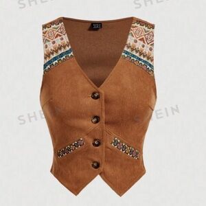 SHEIN Festival Vest